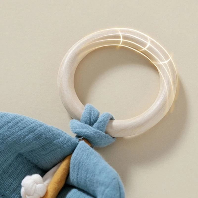 J15U لعبة أطفال لحاف للأطفال على شكل ورقة شجر هدية لحديثي الولادة هدية للأولاد والبنات #5