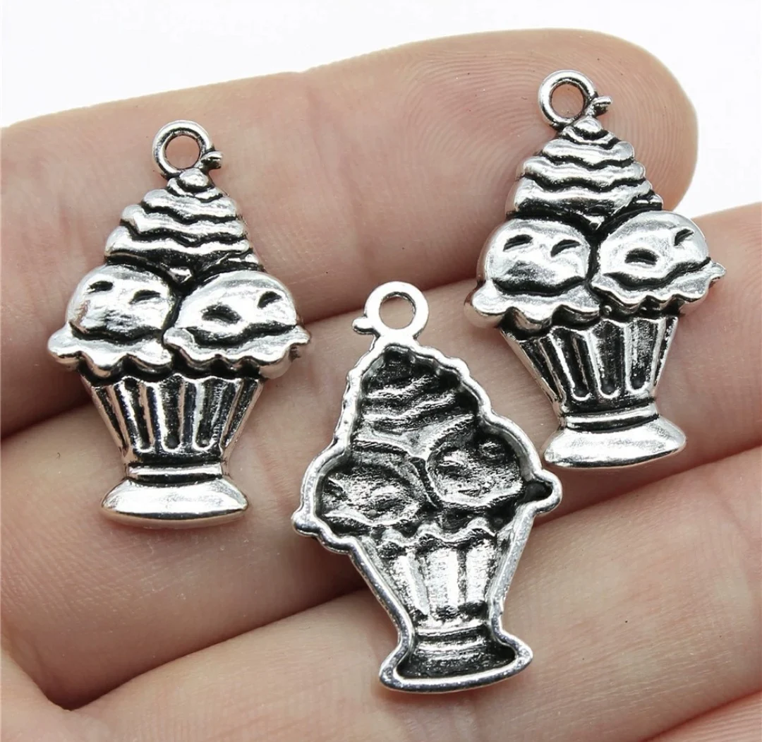 

15pcs 27x18mm Zinc alloy metal tibetan silver plated charm T0917 for jewelry making