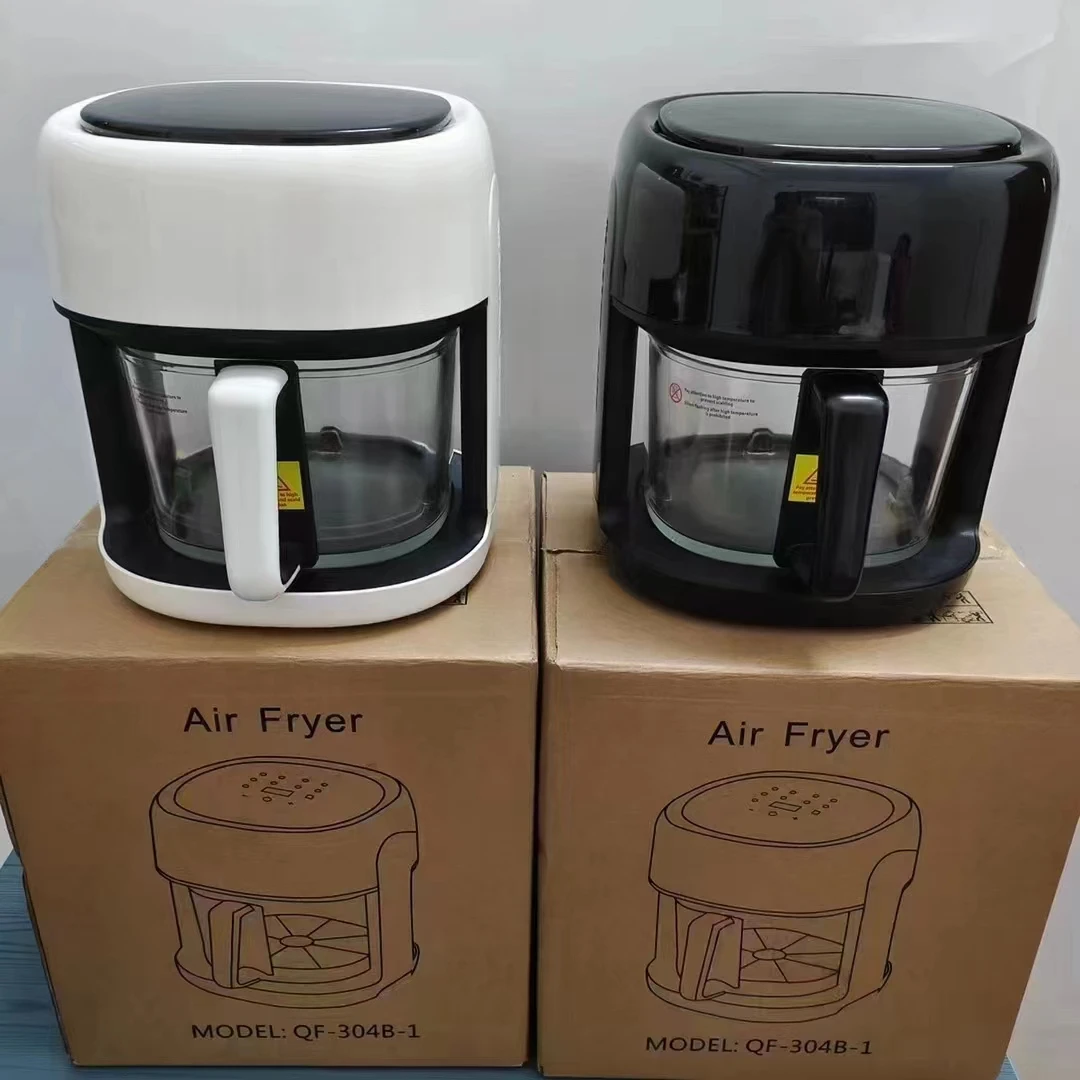 

Multifunctional household 8L glass visible hot air circulation energy saving oven touch screen air fryer Air Fryer