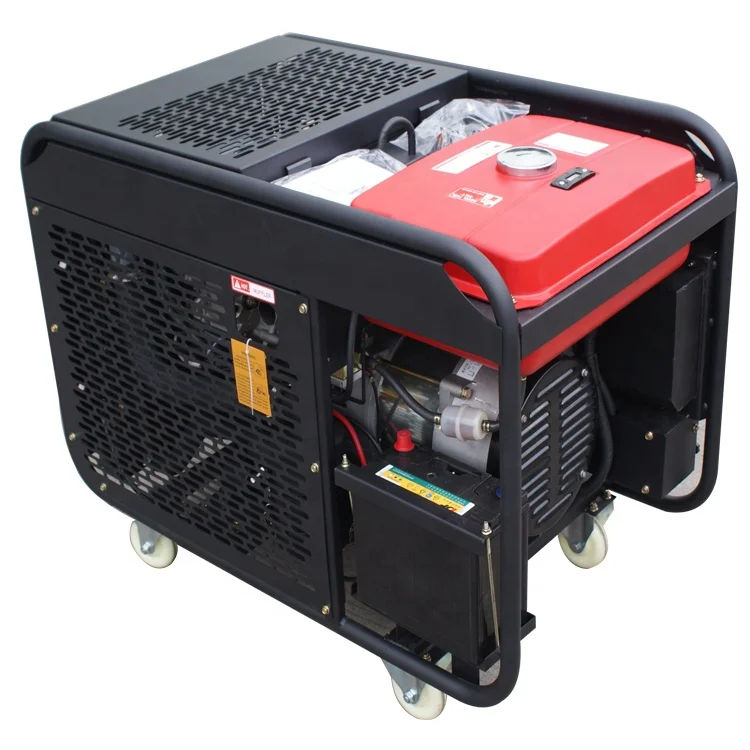 BISON 10 Kva Silent . Generator 3 Phase 4 Wire 10Kva . Generator Price Ac 3 Phase