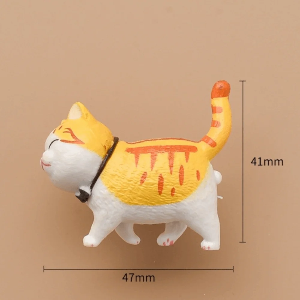 New Cartoon Cat Resin Drawer Pulls Copper Base Anti-Rust Cabinet Knobs Resin Decorative Furniture Knobs Wardrobe Door