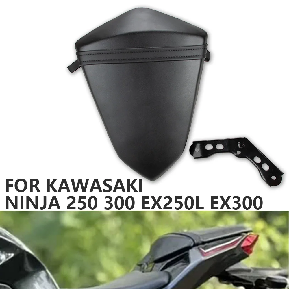 

Motorcycle Rear Seat Passenger Pillion Fit For Kawasaki Ninja 250 300 EX250L EX300 2013 2014 2015 2016 2017