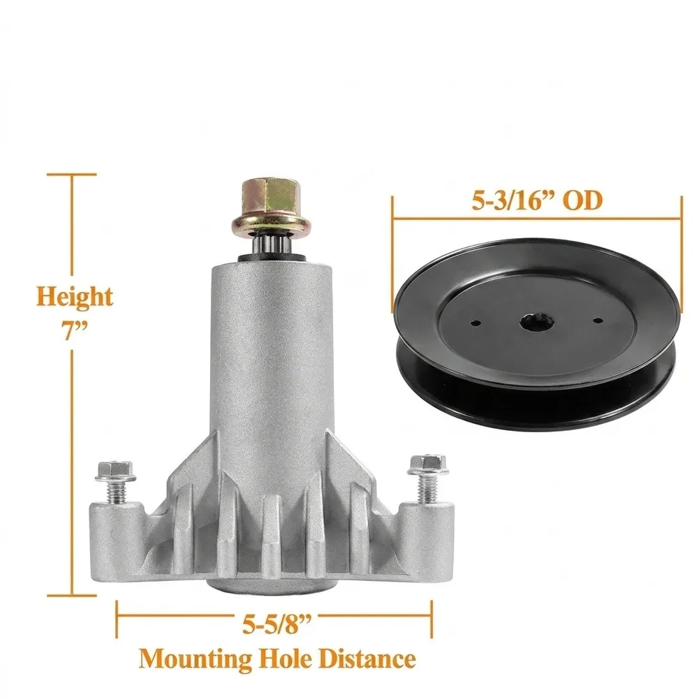 Metal For spindle Pulley Kit for Craftsman Tractors Designed to Replace 332512B and 130794 Without Modification Required