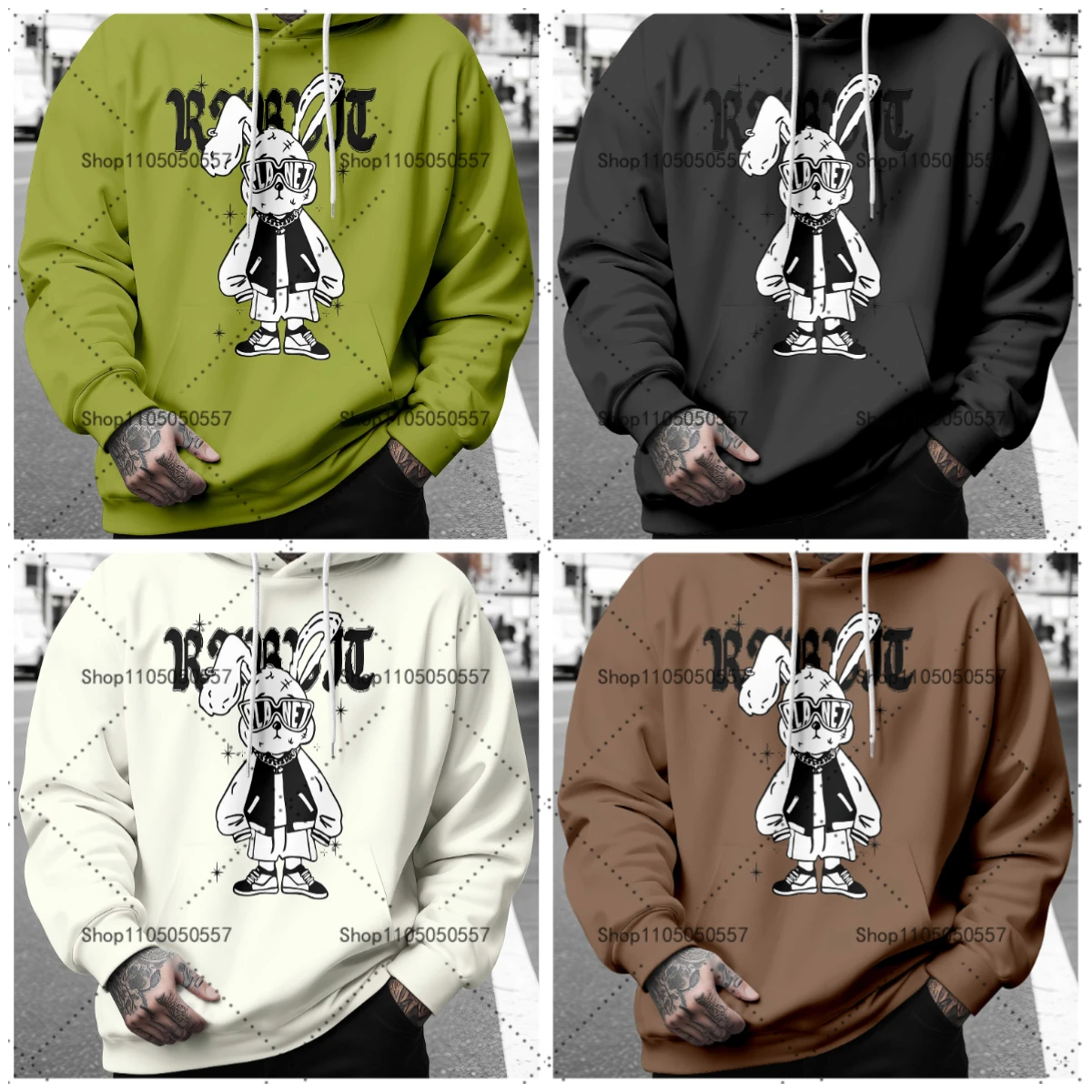 

Neutral hoodie, stylish appearance, warm and breathable, ribbed cuffs, perfect gift for family and friends (multiple colors)