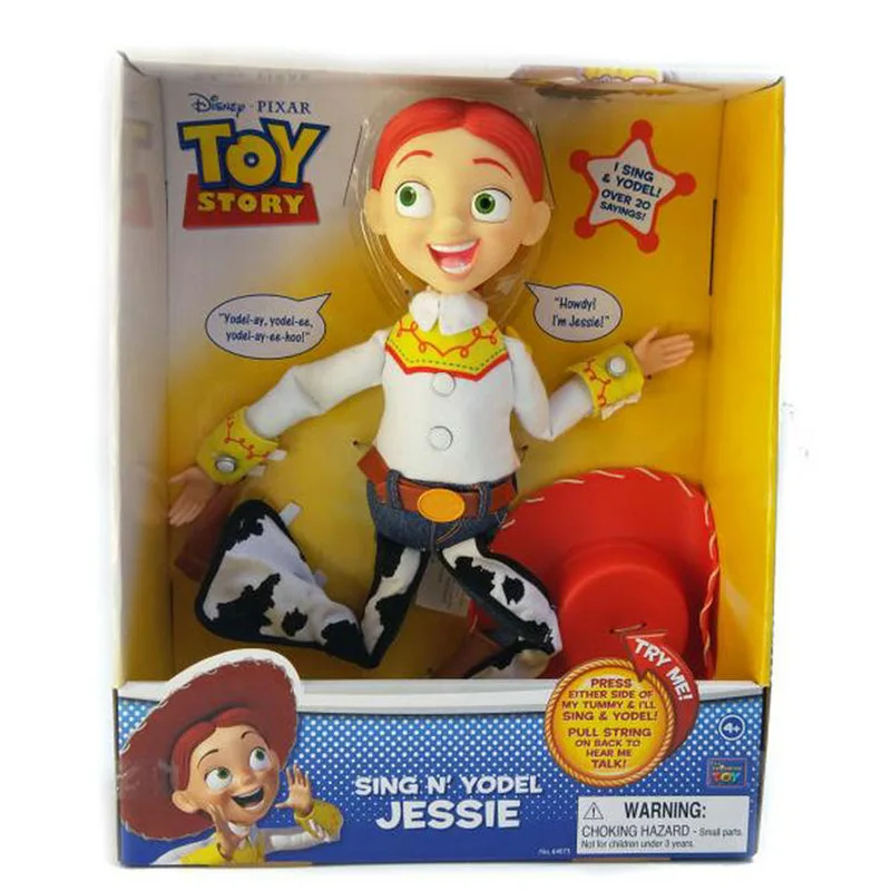 توي ستوري الذكرى العشرين كاوبوي وودي شخصيات جيسي شخصيات سحب خط الحديث التفاعلية الطنانة الخفيفة دمية Kawaii اللعب الهدايا #4