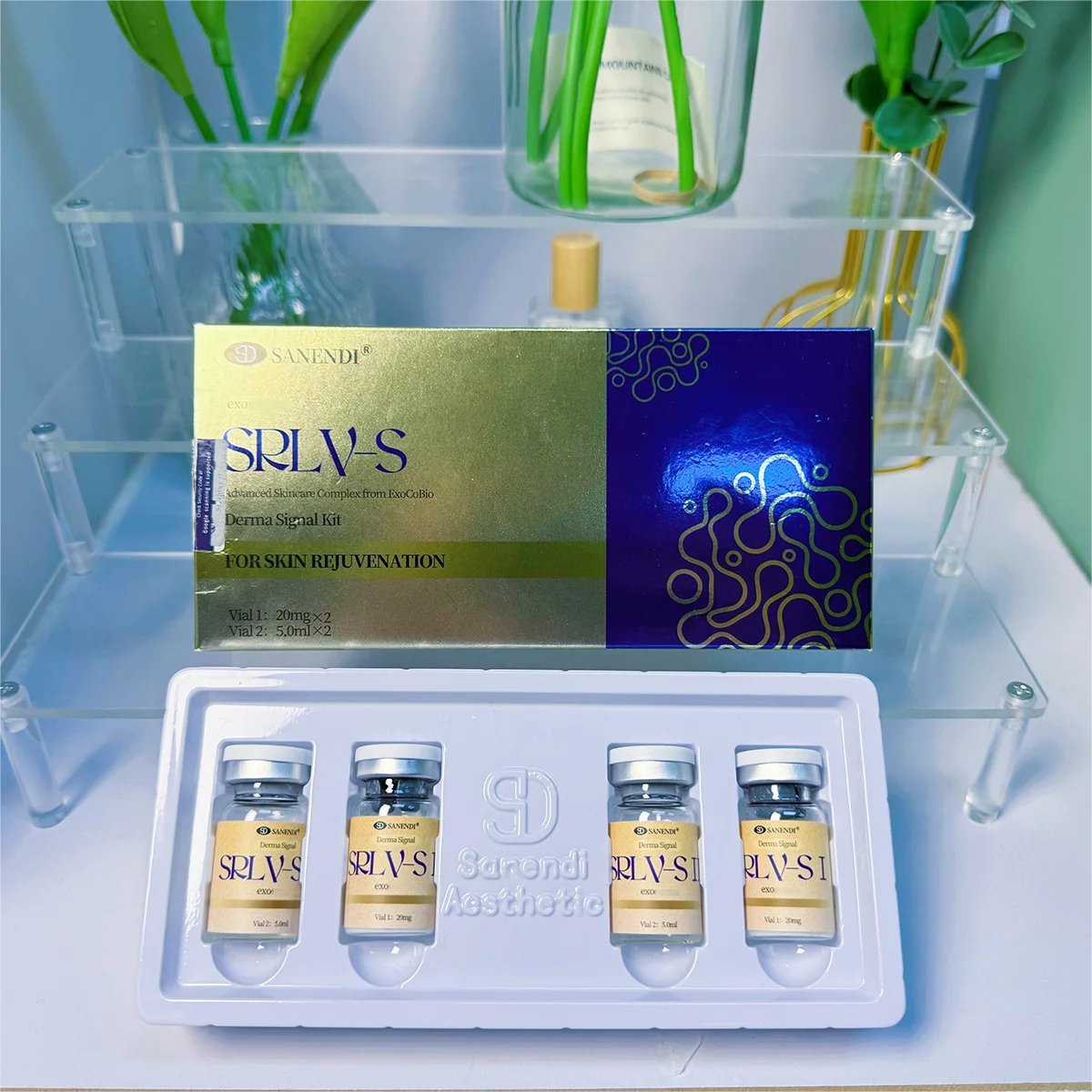 تكنولوجيا Sanendi الكورية الجديدة EXO Exosmass تكنولوجيا تجميل تجديد خلايا الوجه المتقدمة - ماء جوهر التنظيف العميق #2