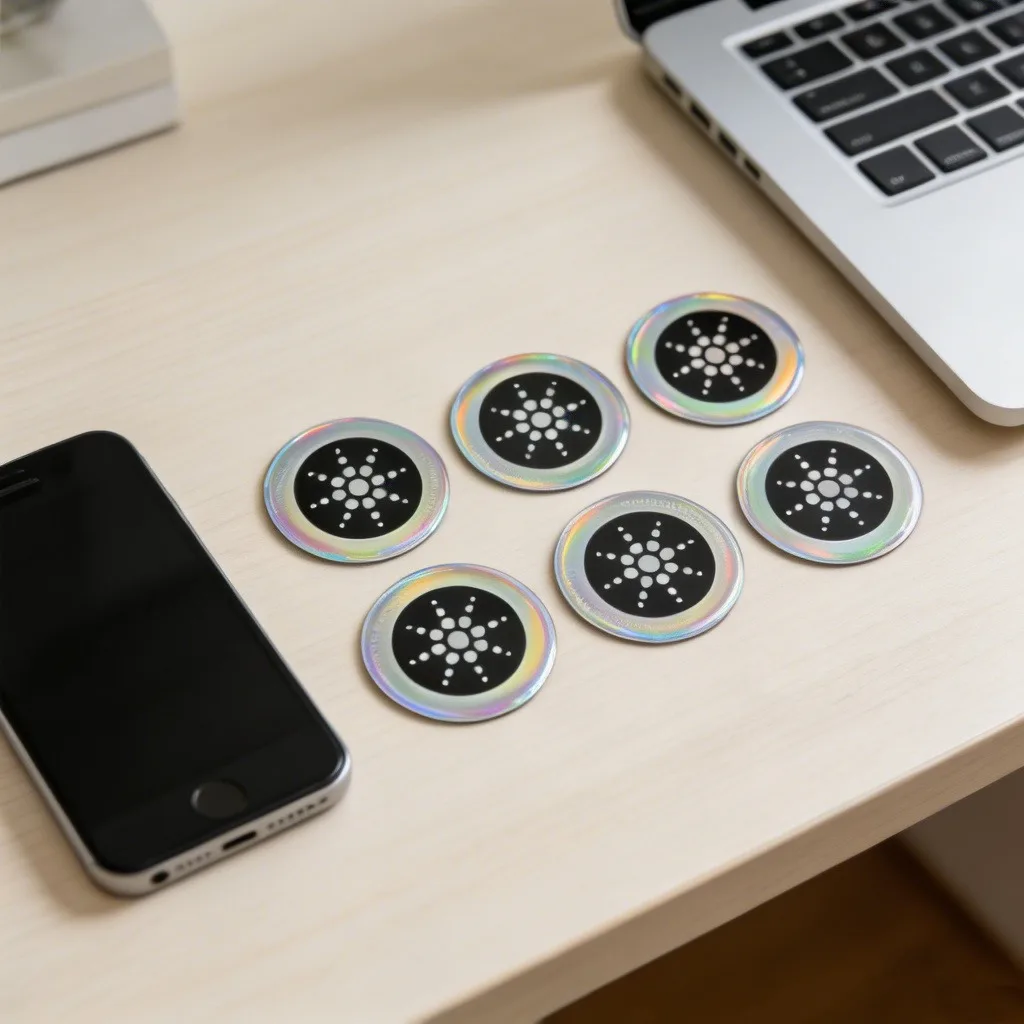 EMF Blocker Sticker 5G WiFi EMF Protection Shield for Phones Laptops Tablets Electronic Devices Anti-Radiation Neutralizer
