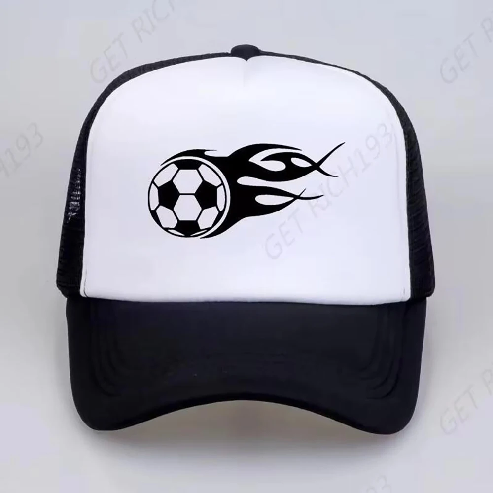 

Soccer Baseball Cap Men Women Football Snapback Hat Fashion Breathable Adjustable Hat Cotton Casual Hats For Rest Trucker Cap