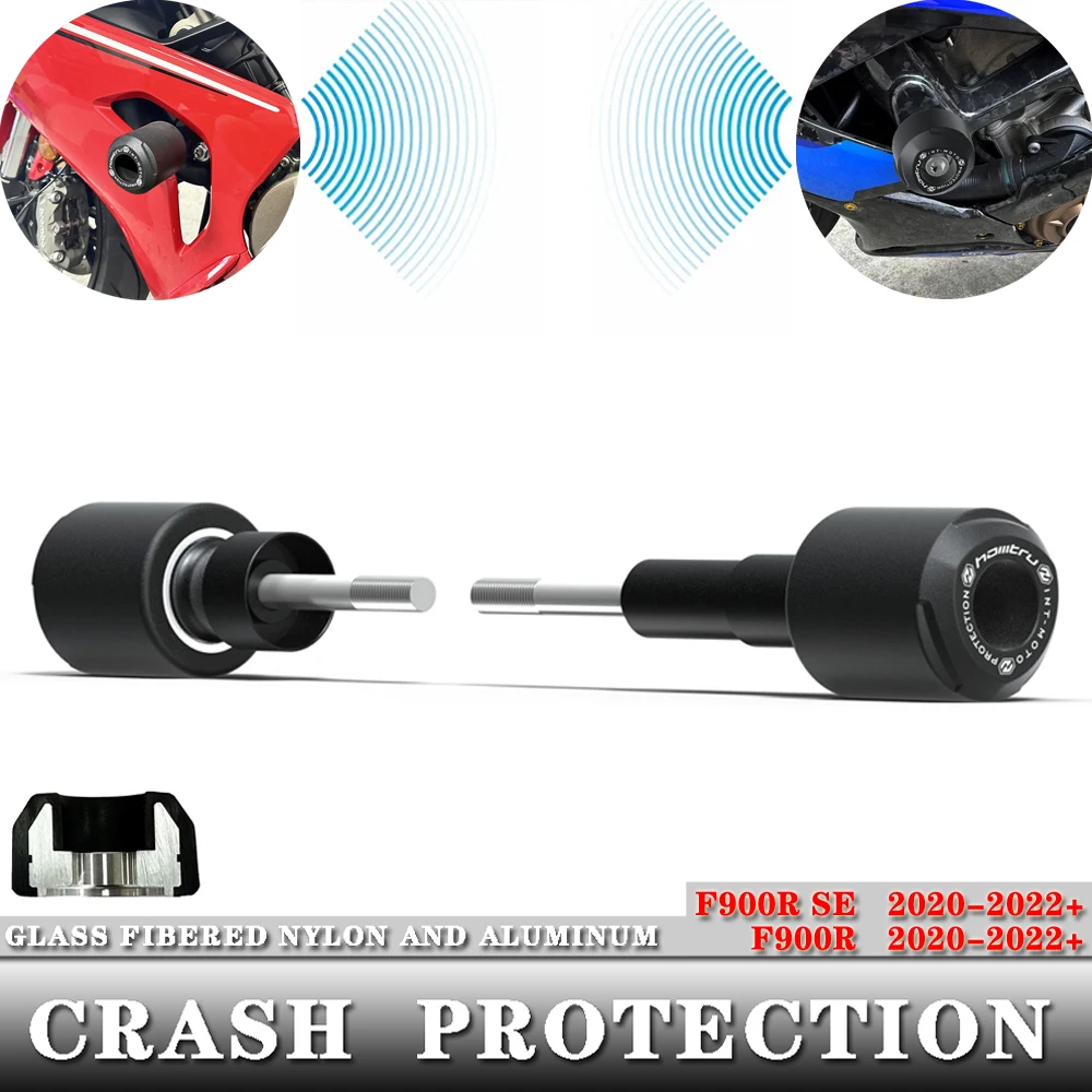

For BMW bmw f900r F900R 2020-2025 F900R SE 2020-2025 motorcycle Crash Protection Bobbins Aluminum+Nylon Fiberglass Fiber