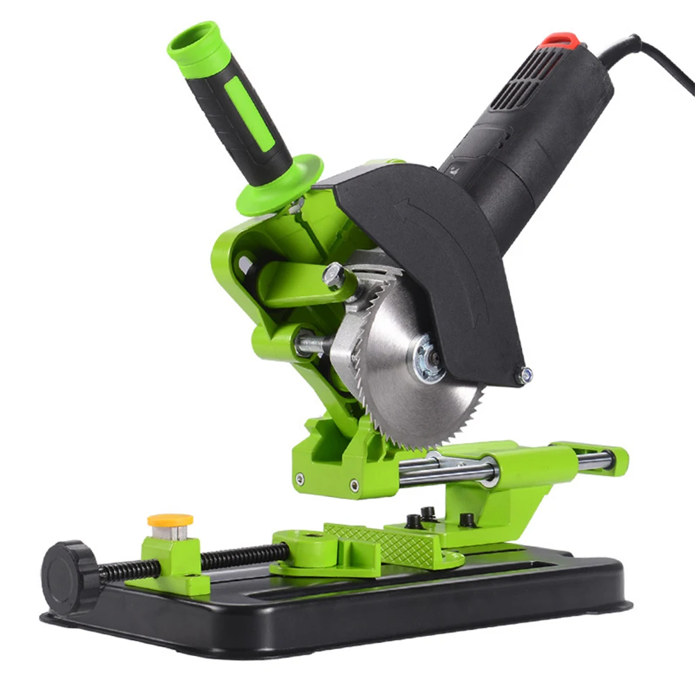 Universeller Winkelschleifer-Ständer 100 115 125mm – Konvertierbare Halterung für Schneidemaschinen, feste Basis, Tischmontage, stabiler Präzisionsschneidewerkzeugständer für Metall- und Holzschnitte,