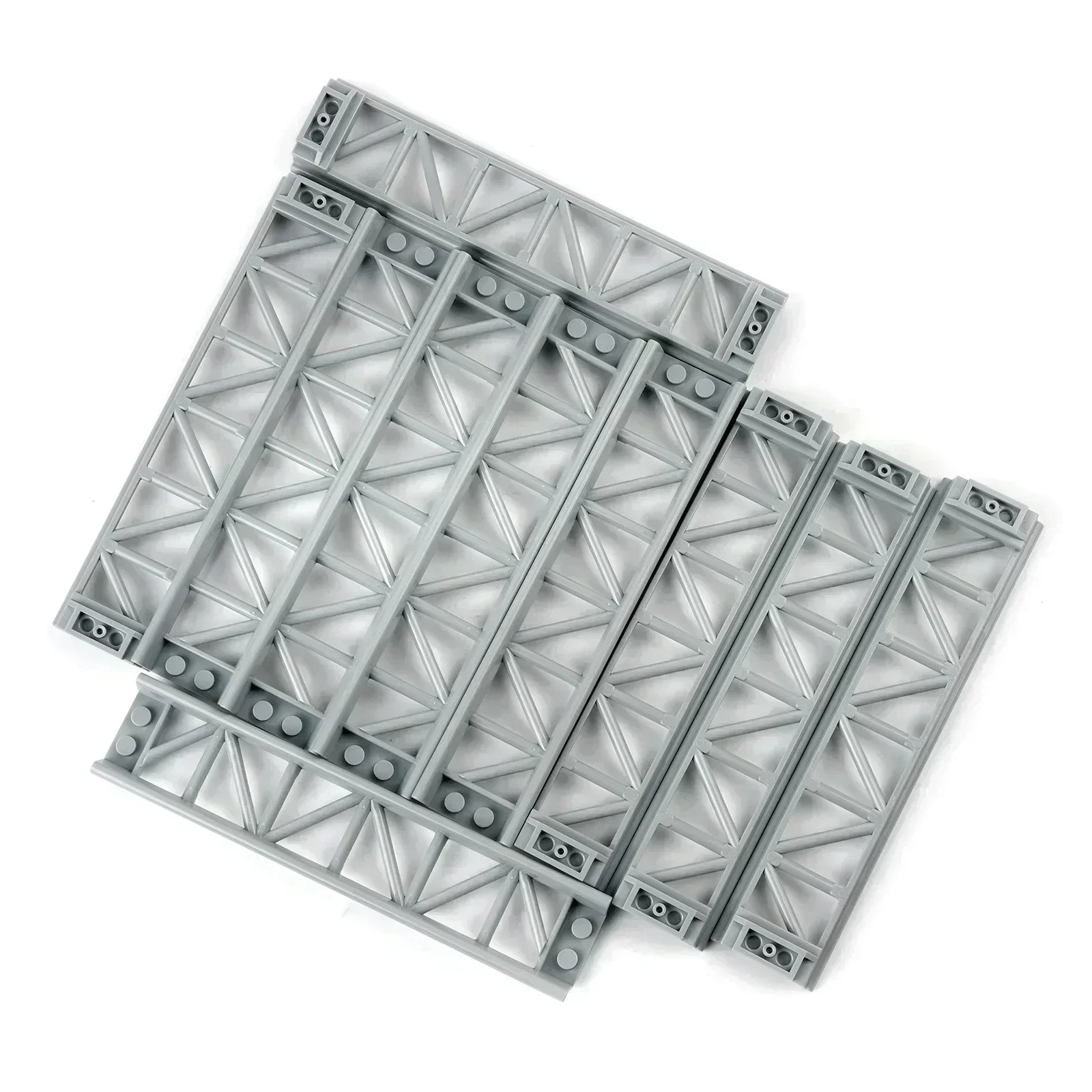 MOC montagnes russes piste modèle briques pièces 25059 25061 26021 chemin de fer assemblé éducation petits blocs de construction bricolage jouets cadeaux