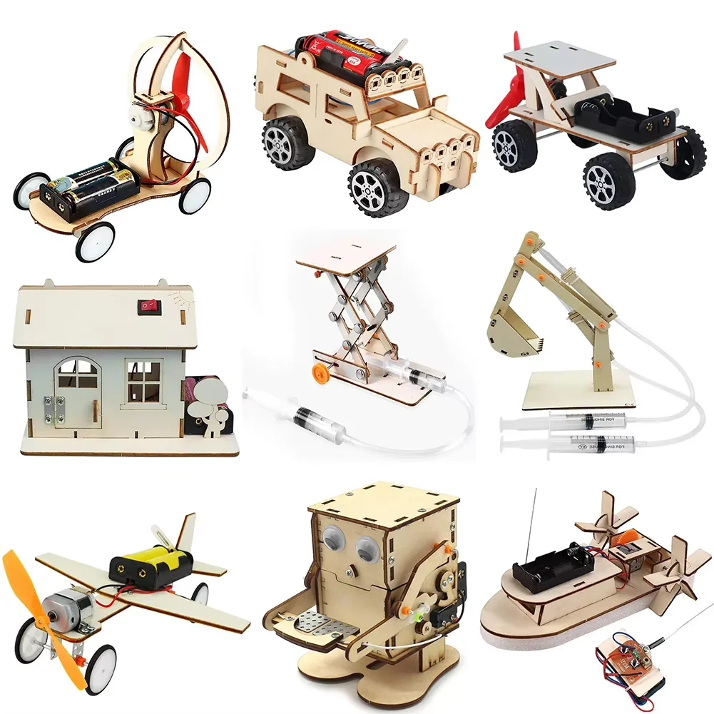 Bricolage modèle physique expérience scientifique jouet éducatif fait à la main petite Production assemblage artisanat technologie projet pour laboratoire scolaire