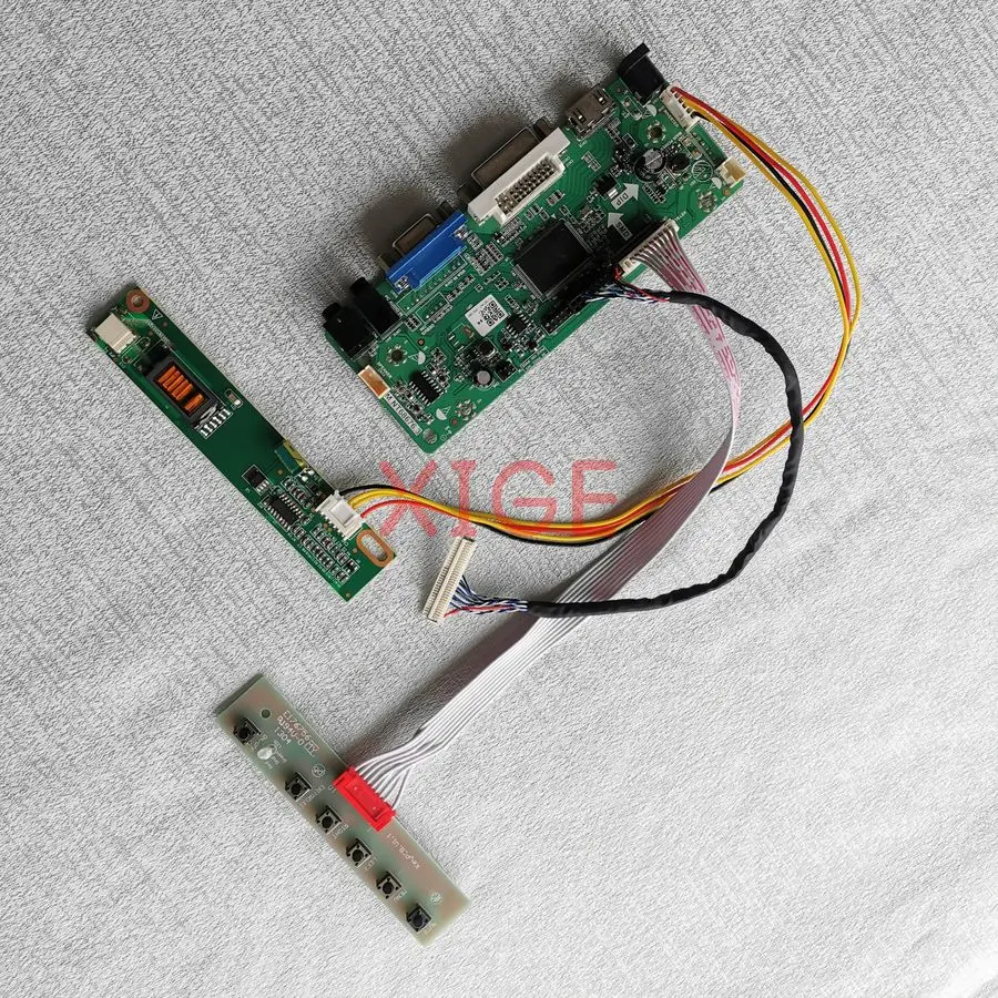 

For B150PG01 B150PG04 B150PN01 B150PG03 Matrix Controller Drive Board DIY Kit 1400*1050 LVDS-30Pin HDMI+DVI+VGA 1400x1050 1-CCFL