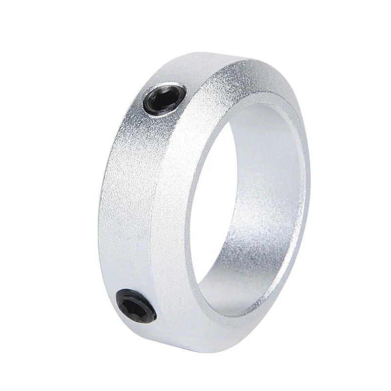 2PCS Fixed Ring SCCAW Shaft Locator Stop Collar SOH SCSBN Aluminum Alloy Surface Anodized optical fixed clamp with Screws 6/8/10