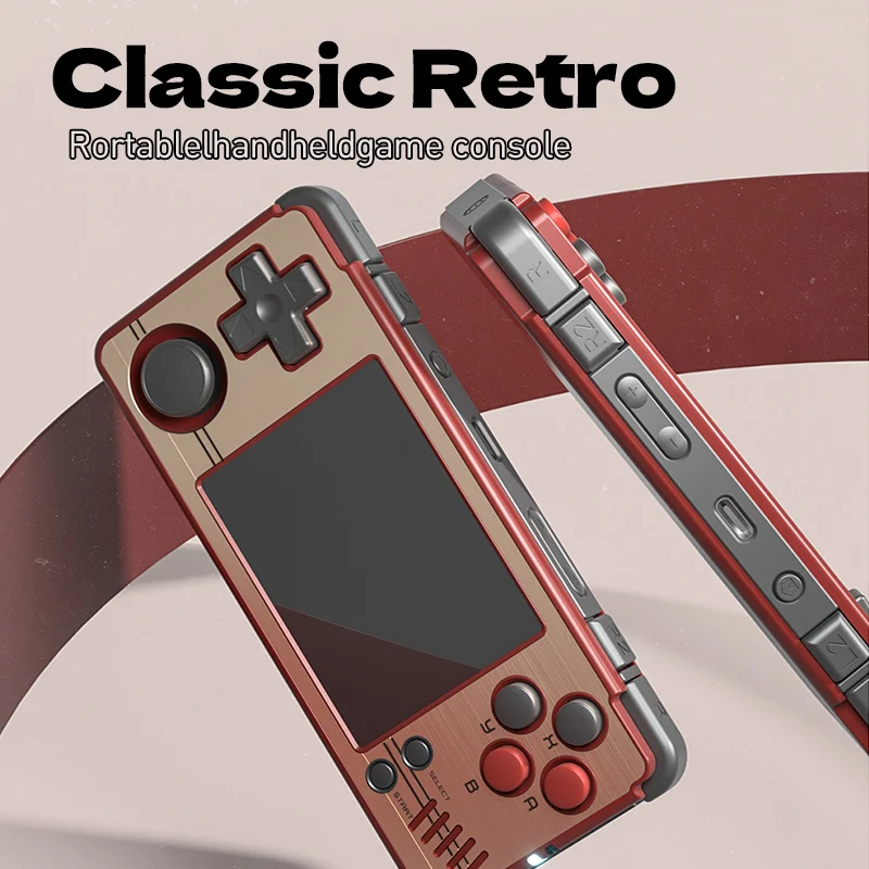 Consola de juegos portátil MIYOO A30, pantalla IPS de 2,8 pulgadas, sistema Linux, emulador Retro Horizontal, consola de vídeo, Motor de vibración, regalos para niños