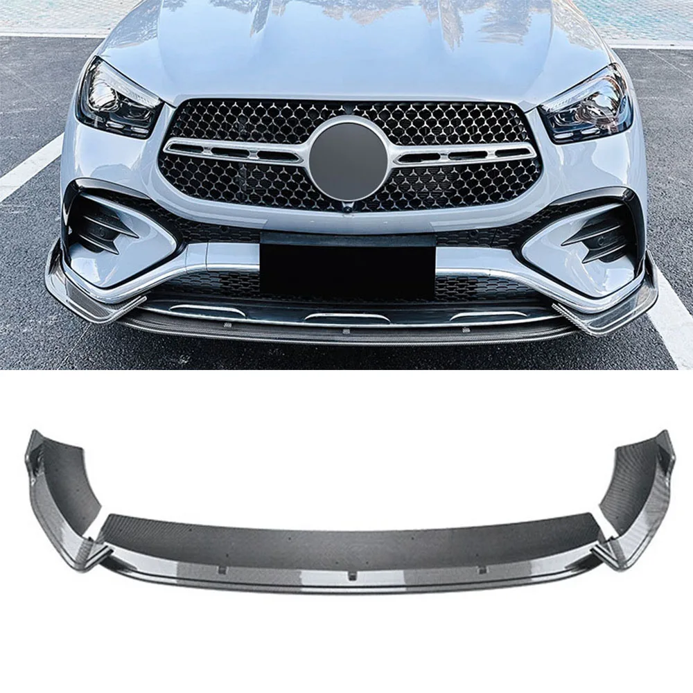 Amortecedor dianteiro spoiler divisor difusor corpo kit tuning protetor para mercedes-benz gle-class gle coupe w167 c167 amg 2024 +