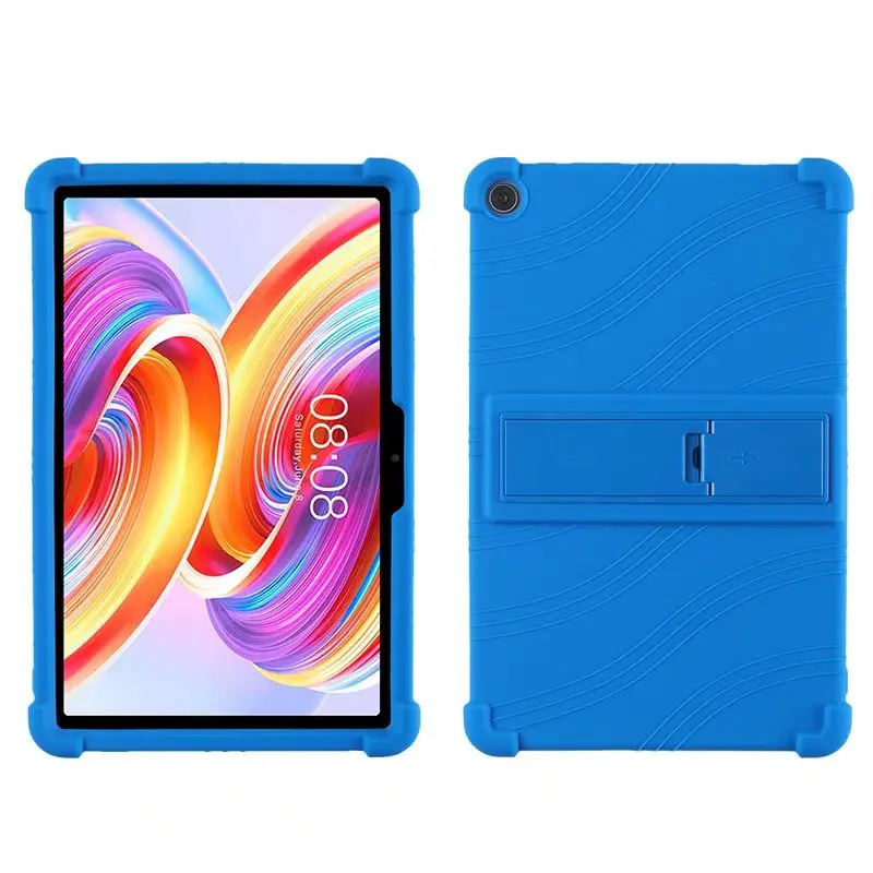 Soft Silicon TPU Back Cover Case Stand for TECLAST T50 Blackview Tab16 11 inch Tablet PC Protective Shell  BY28