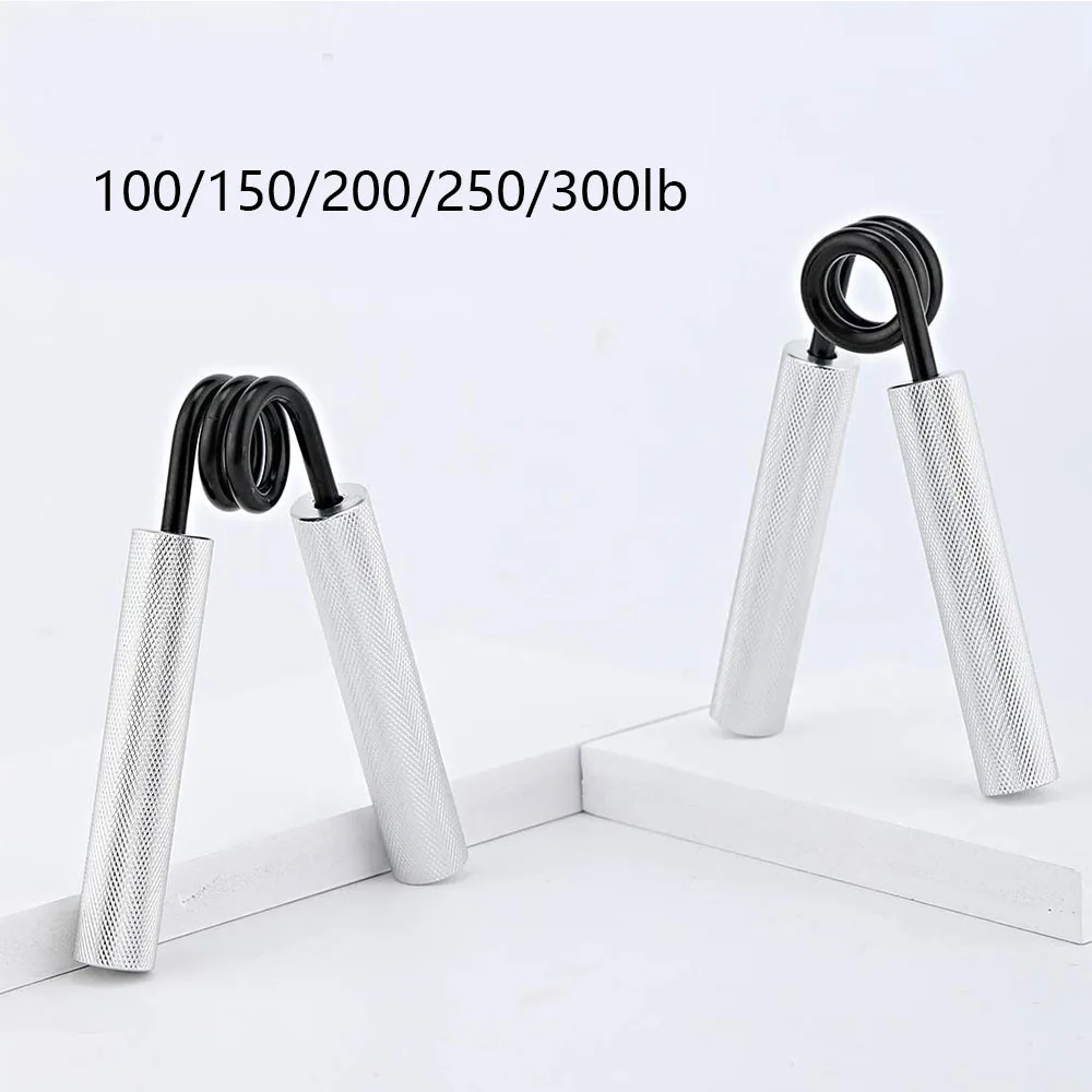 Aluminum Alloy Hand Gripper Spring Steel Sponge Sleeve Home Gym Fitness Equipment Men Arm Finger Strength Training Workout image 2
