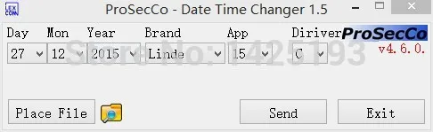 

Linde/Jungheinrich/Still/Liebherr/Widos/Valtra/Clark - Date and Time Changer 2014v1.6