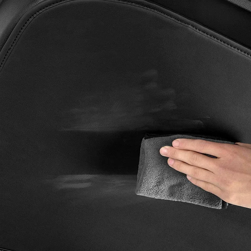 سيارة الخلفي الجذع الباب الخلفي مكافحة ركلة واقية حصيرة بولي Leather الجلود الديكور وسادة مكافحة الحشف وسادة ل Lynk & Co 08 2024 2025 2026 #6