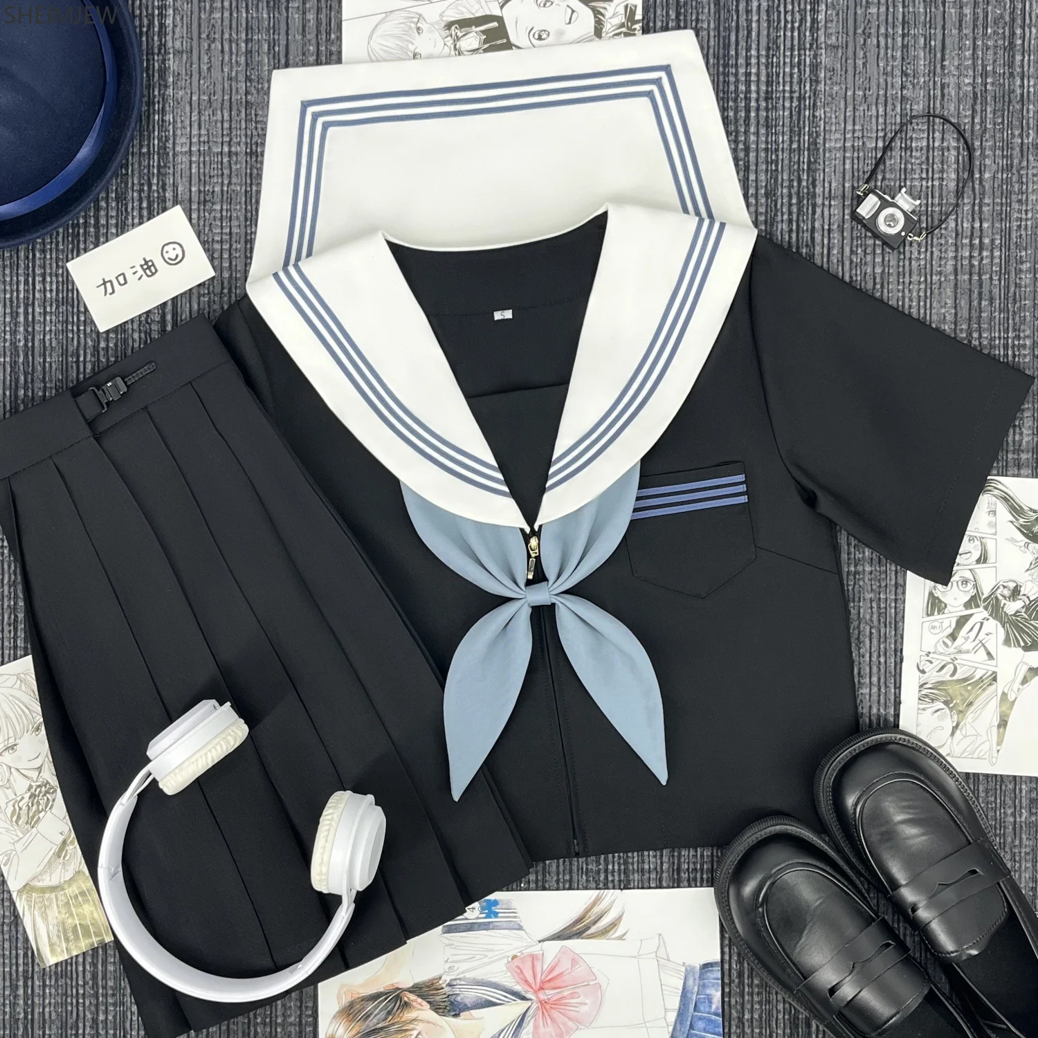 

Japanese Sailor Suit Cute Girls Jk Uniform Dark Bad Girls Cosplay High School Clothing Fall Winter College Wind Student Uniform