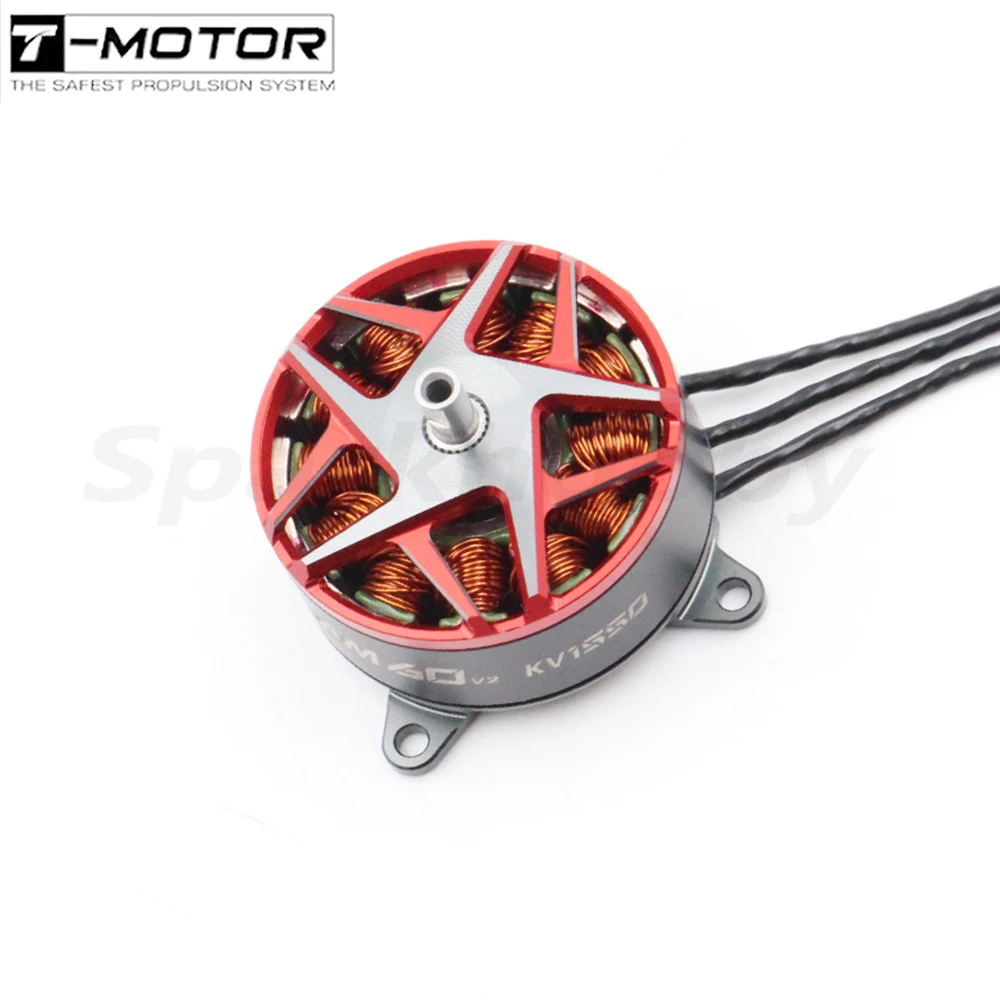 T-HOBBY T-MOTOR AM60 V2 4D KV1550 KV1880 2-3S Brushless Motor For RC  3D F3P 300-600g EPP Plane Fixed-Wing Airplane Drone