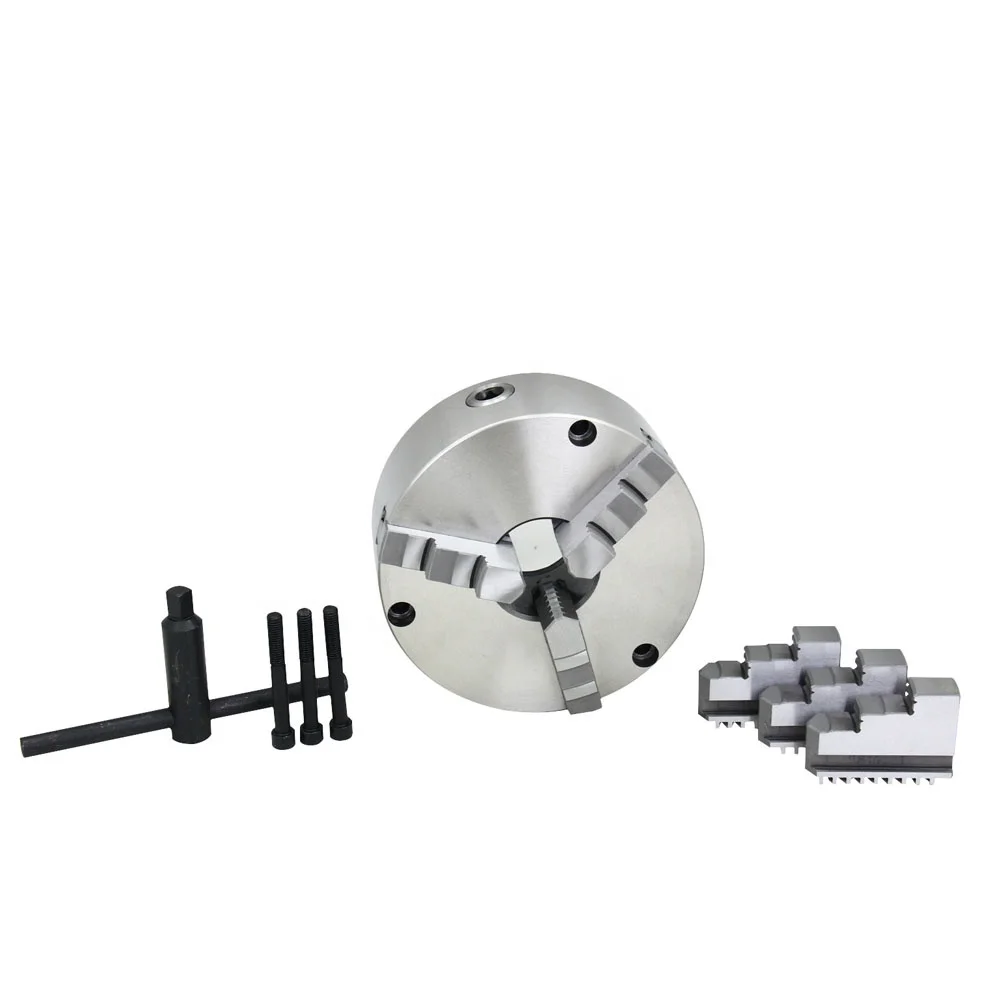 Front Perforation with 3 Holes Chuck K21 160mm Type 3 Jaw Front Self-centring Lathe Chucks 160mm 200mm 250mm Front Chuck for CNC