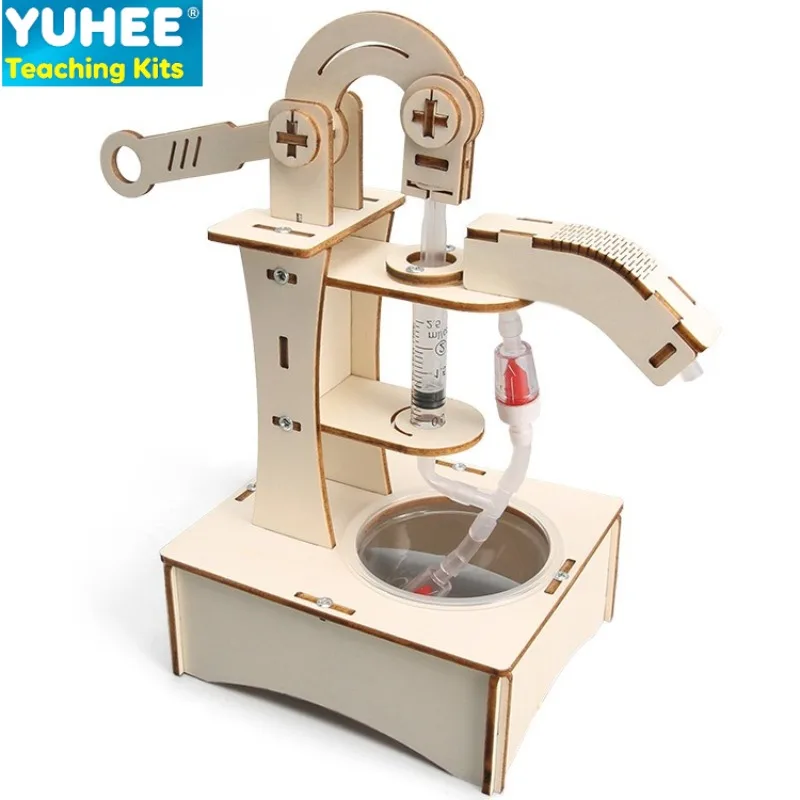 

STEM Hand Pump Water Machine DIY Science Experiment Kit for Kids - Educational Toy WholesaleSTEM Toy for Primary School Projects