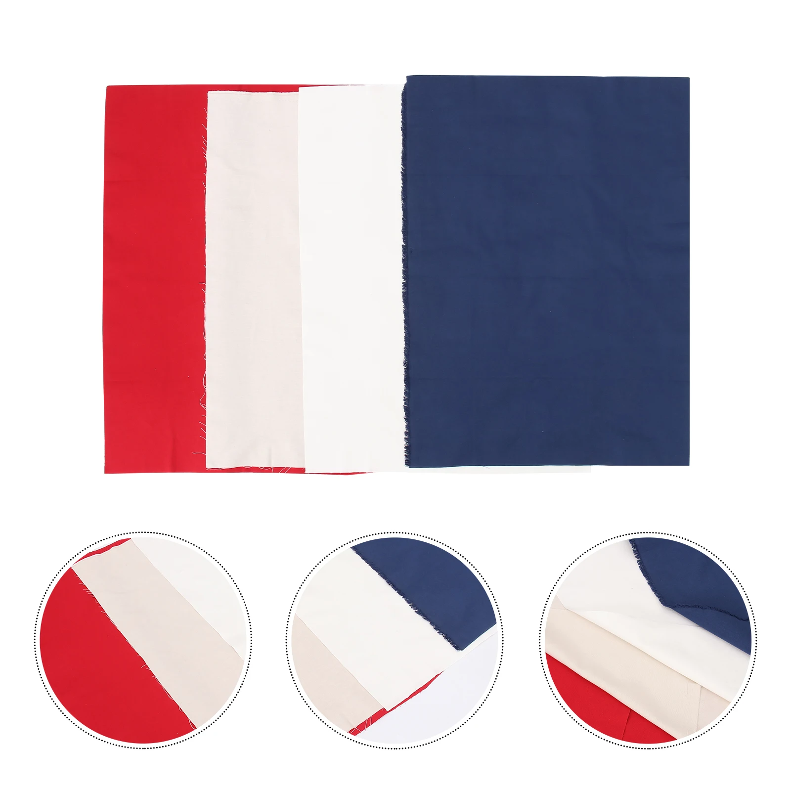 

4 Pcs Large Embroidery Cloth Roll Cross Fabric Cotton Linen Material For Women Handmade Craft Supplies