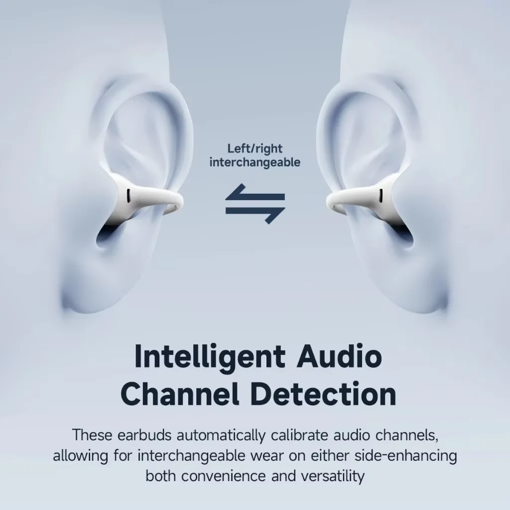 EDIFIIER LolliClip Open سماعة رأس لاسلكية حقيقية مفتوحة لاسلكية متعددة النقاط اتصال هاي فاي LDAC التكيفية ANC سماعة رأس بلوتوث 5.4 IP56