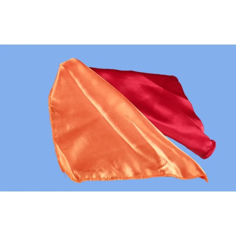 Instant vierkleurige zijdeverandering – goocheltruc sjaal, eenvoudig en effectief close-up en podium rekwisiet goocheltrucs beginners goochelaar