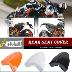 For KTM Duke 690 R 2012 2013 2014 2015 Motorcycle Accessories Pillion Solo Rear Passenger Seat Cover Cowl Fairing Kit