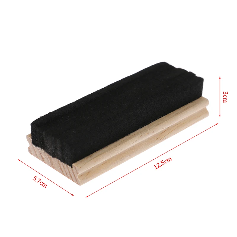 1pc Large Board Eraser Board Cleaner Blackboard Wool Felt Eraser Wooden Chalkboard Duster Classroom Cleaner Kit