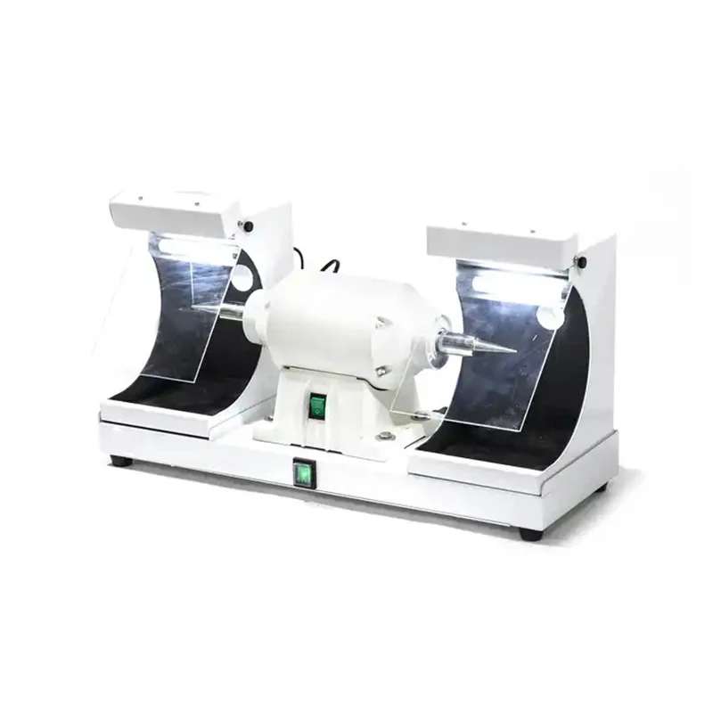 MC-106 Dental Polishing Lathe with Light and Dust Collection Box