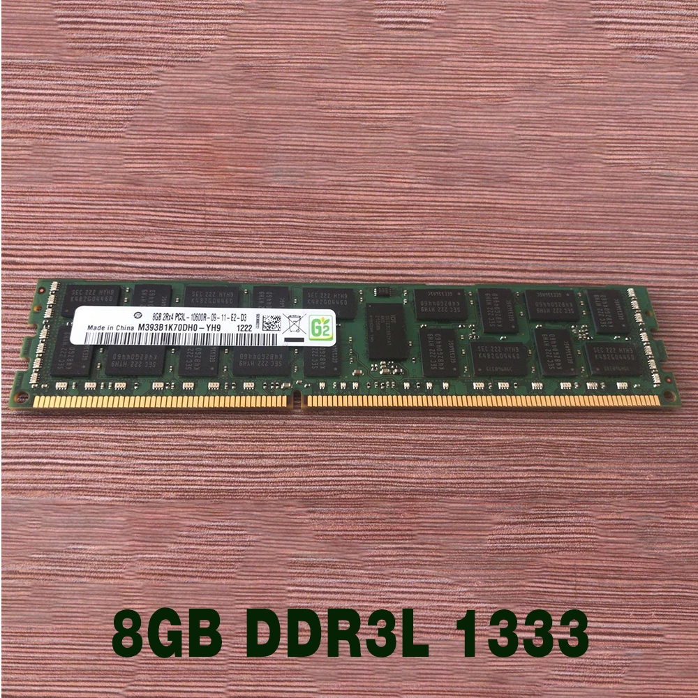 

1 pcs NF5280M3 NF8560M2 NF5245M3 For Inspur Server Memory 8G REG RAM High Quality Fast Ship 8GB DDR3L 1333