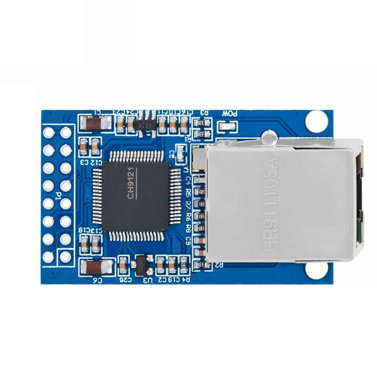 A72Z CH9121 TTL to Ethernet Converter Module 10/100Mbps, for STM32 MCU,RS232 RS485 Serial Port Module