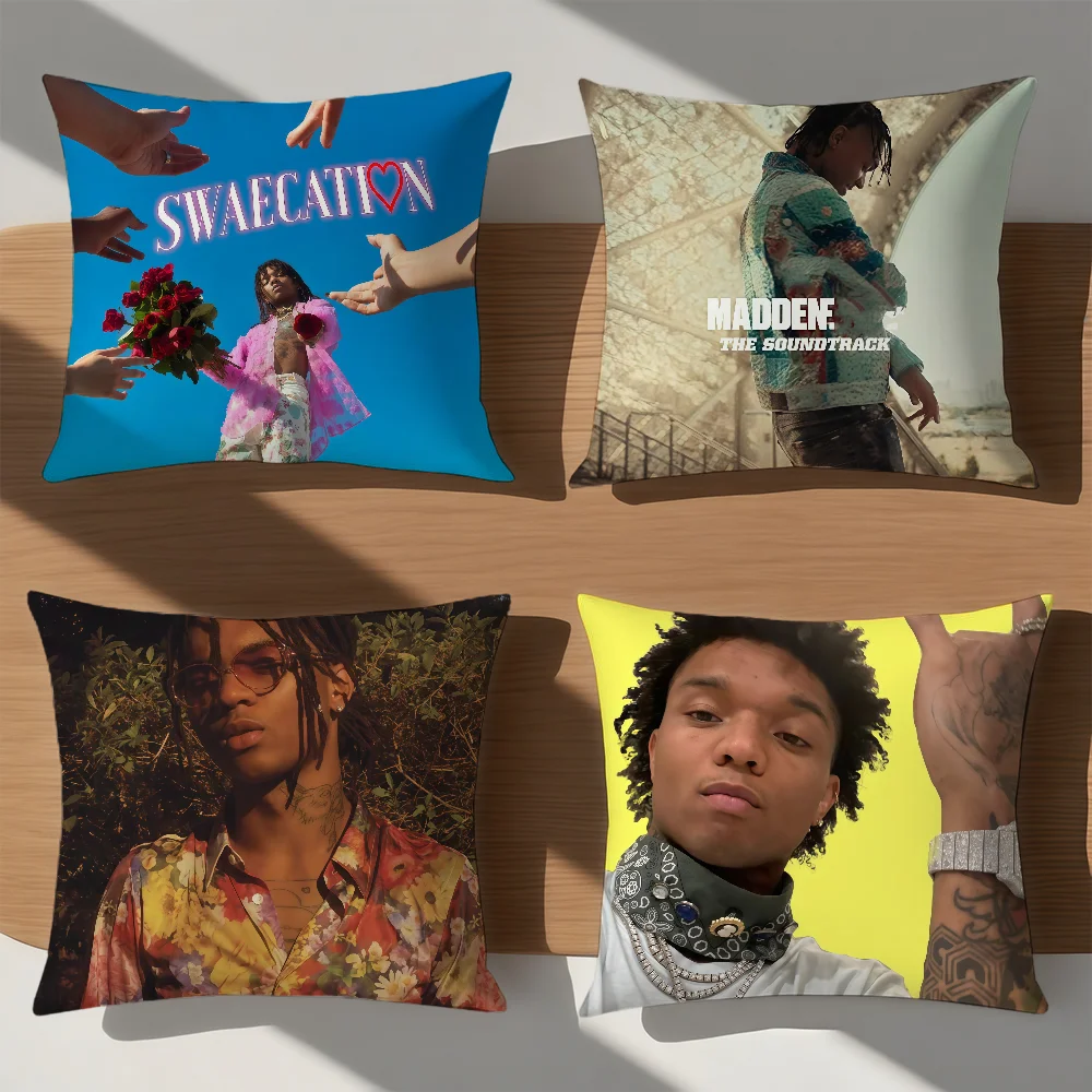 

Чехол на подушку S-Swae L-Lee, модный стиль, S-SremmLife R-Rapper, удобный диван, персонализированное украшение для спальни