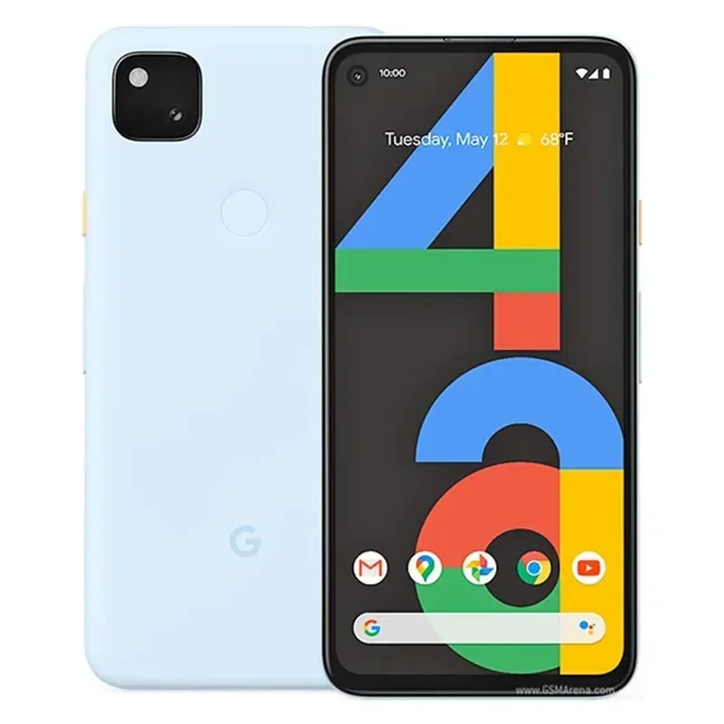 Google Pixel 4a Original entsperrtes Mobiltelefon Smartphone 128 GB Rom 5,81 Zoll NFC Octa-Core Fingerabdruck 4G Pixel 4a Mobiltelefon