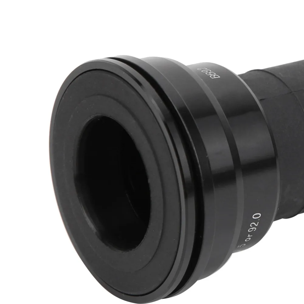 BB92 دراجة أسفل قوس 24 مللي متر كرنك المغزل سبائك الألومنيوم دراجة هوائية جبلية قوس الصلب تحمل جوفاء