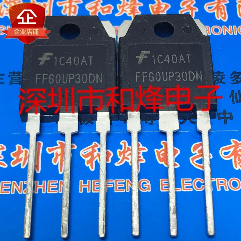 Free shipping    FF60UP30DN  TO-3P 60A 300V       20PCS