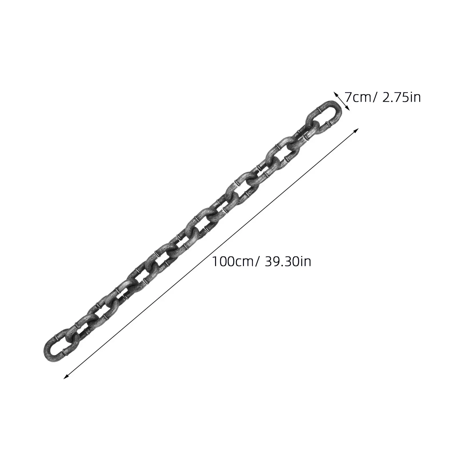 Halloween Simulation Plastic Chains Realistic Lightweight Durable Indoor Outdoor Haunted House Decoration Props Party