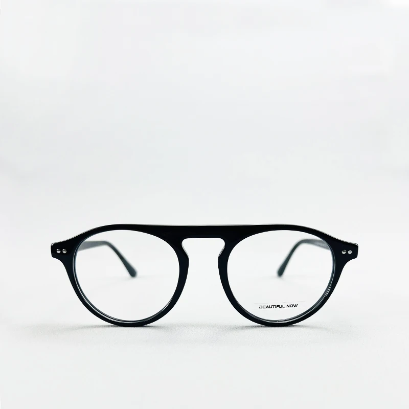 BEAUTIFUL NOW Unisex Rectangle Eyeglass Frames with UV Protection for Stylish Everyday Wear Customizable Prescription Lenses