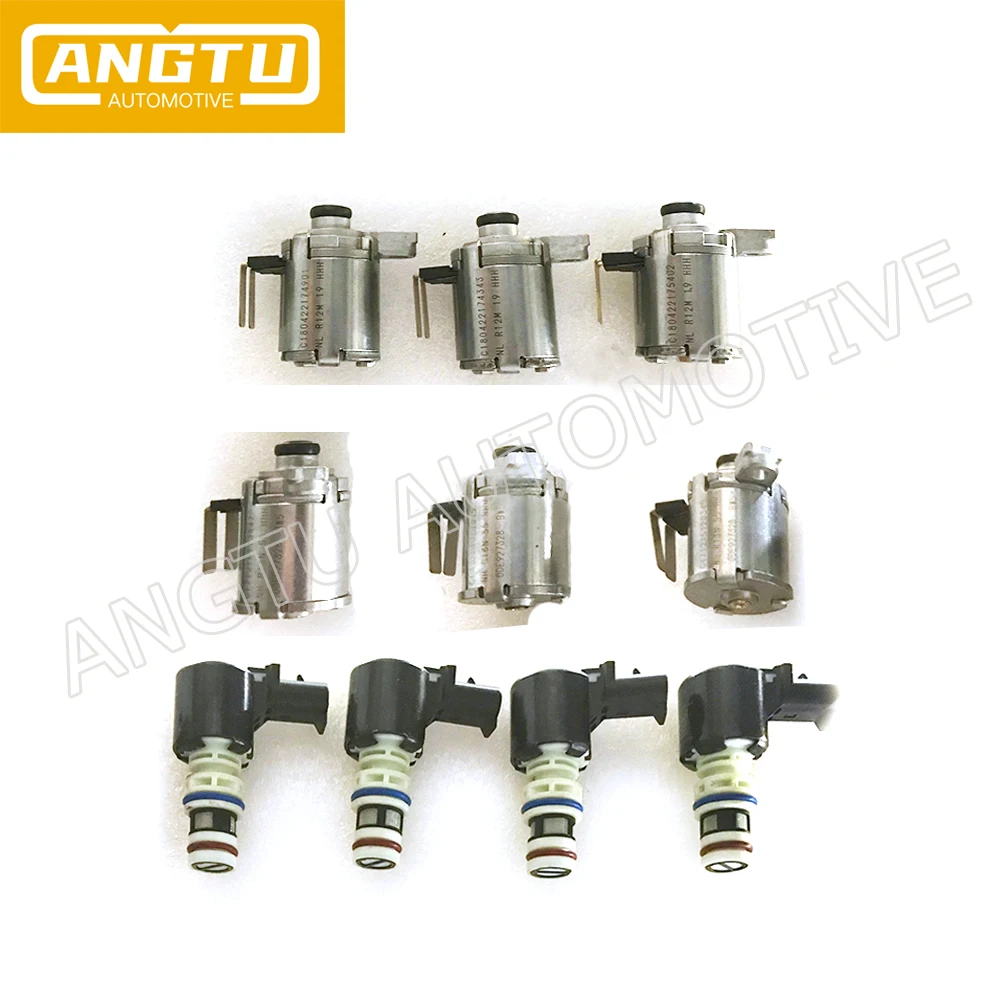 10PCS Automatic Transmission M11 QR640AHA Valve Body Solenoid Valve Kit for Korando 6 Speed