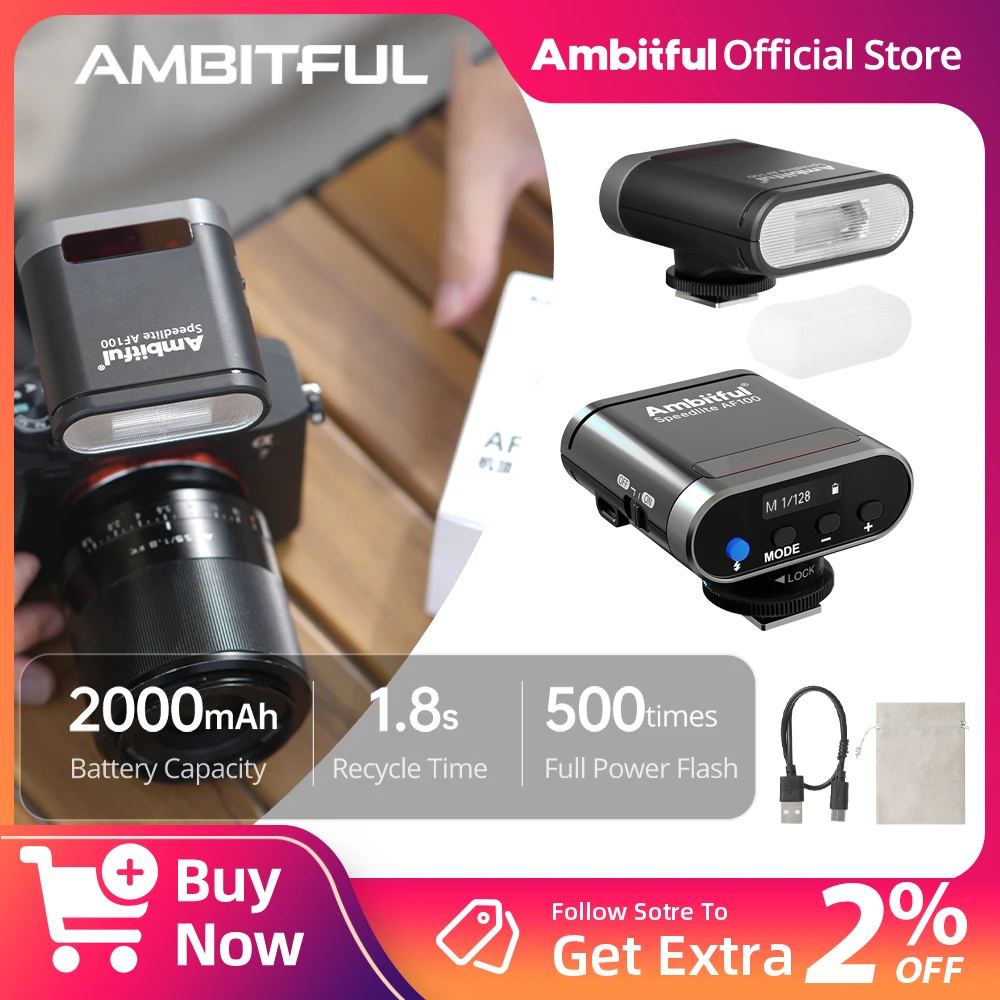 

Pocket Camera Speedlite—AF100