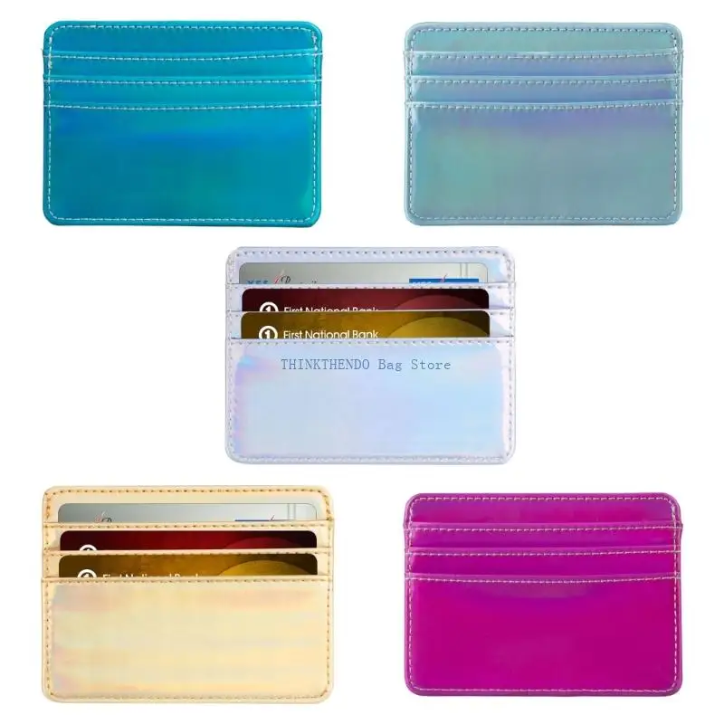 

340D Rfids Blocking Minimalist Wallet Business Card Cover Case Super Thin