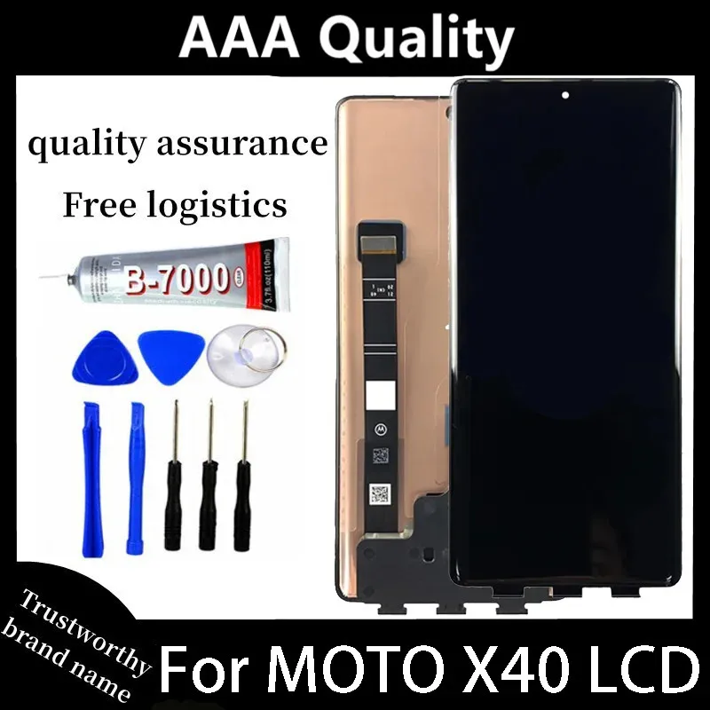 

6.7'' Original For Motorola Moto X40 LCD Display Touch Screen Replacement Digitizer Assembly For Moto X40 XT2301-5 display