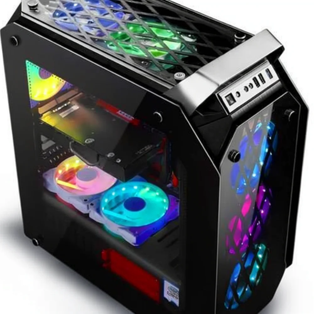 RGB Controller Hub For HJKJ PC Case Fan Light Strip Sync Adapter Intelligent Thermal Management Connector Kit