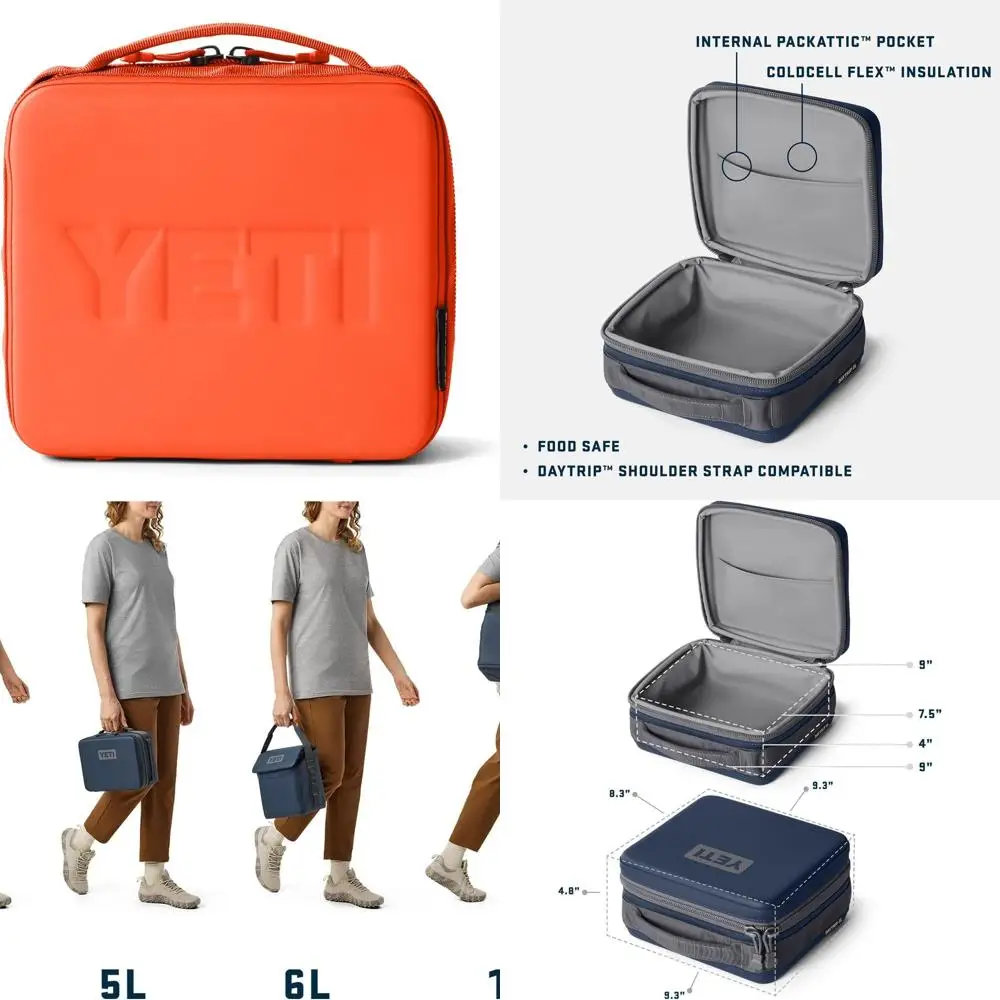 

Изолированный мягкий ланч-бокс-холодильник для дневных поездок с рисунком папайи