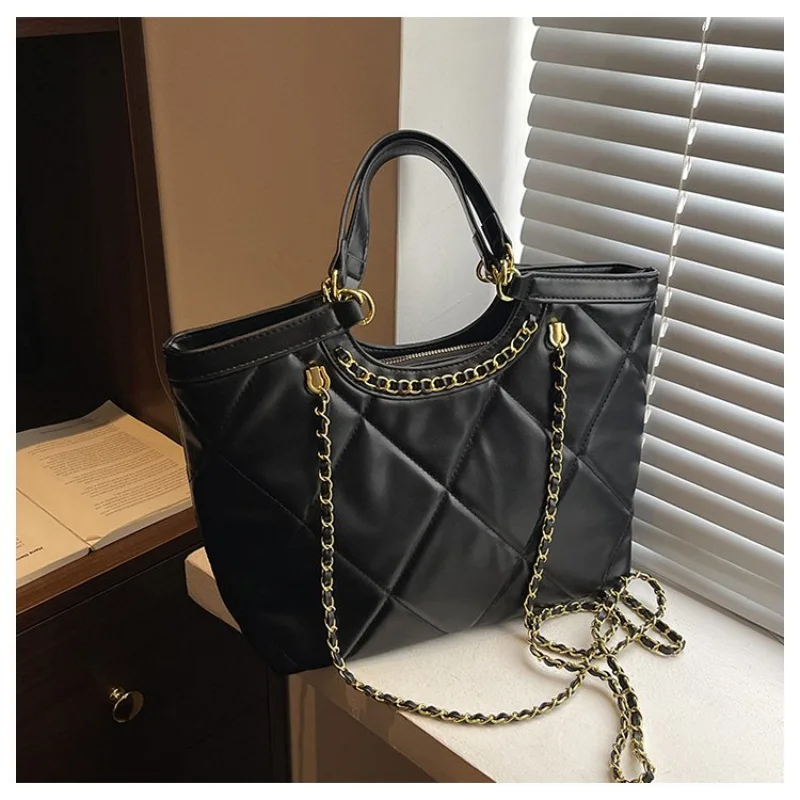 

Elegant Leather Women's Shoulder Bag High-End Luxury Brand Fashionable Classic Paris Designer Vintage Bag​