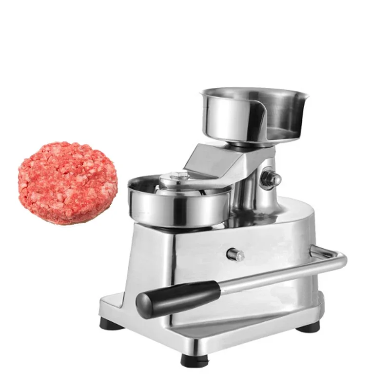 Hot Selling Mini Hamburger Making Machine Manual Beef/fish/chicken Burger Patty Making Machine For Hamburger Patty